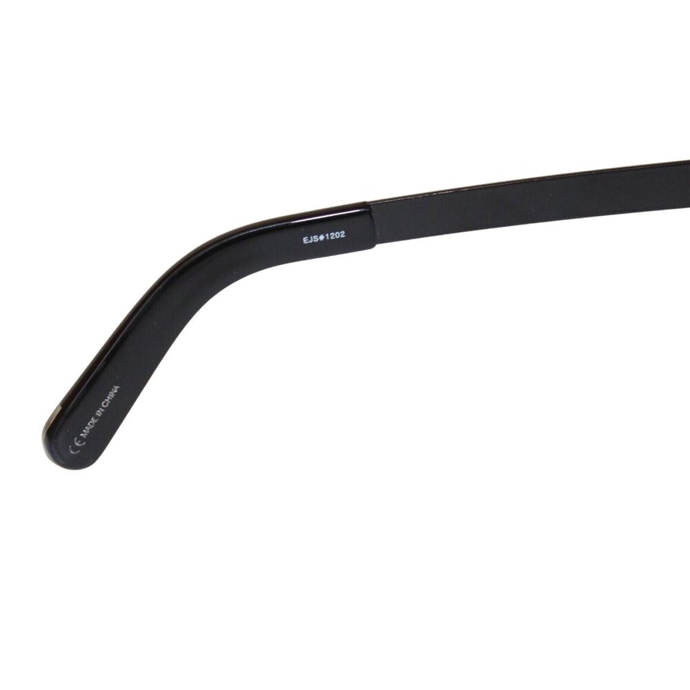 Prive Revaux Sunglasses MK1202 Biscayne Black Semi Cat Eye with Black Lenses - Picture 4 of 5